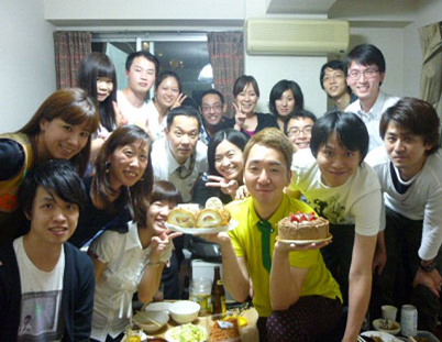 日本留學心得 參加小型家庭聚會